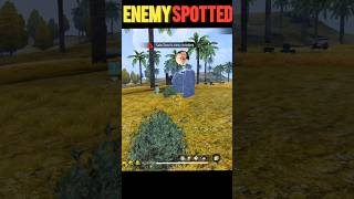 Enemy Spotted 😏 Wait For Ends 😶‍🌫  Free Fire Max  shorts [upl. by Naellij563]