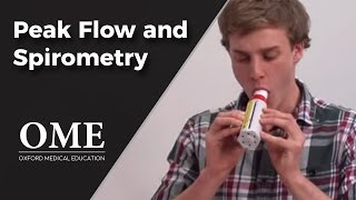 Peak Flow and Spirometry  Lung Function Tests [upl. by Lauzon]