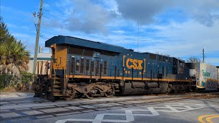 CSX L760 at Hendricks Ave [upl. by Anhpad]