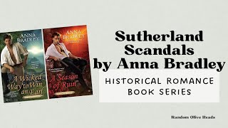 Grumpy Earl and His Rake Brother Sutherland Scandals Historical Romance Book Series by Anna Bradley [upl. by Puiia]