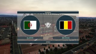 Algérie vs Belgique  les champions de la CAN 2019 vs les diables rouges  match de prestige  HD [upl. by Bhayani73]