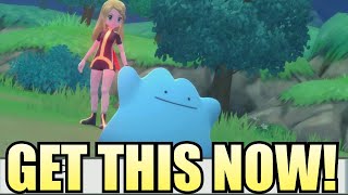 Get 6 IV Japanese SHINY Ditto NOW in Pokemon Brilliant Diamond Shining Pearl [upl. by Etat377]