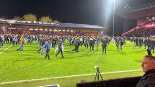 Fans Storm The Pitch  Stockport County vs Bolton Wanderers 53  FA CUP [upl. by Atikram]