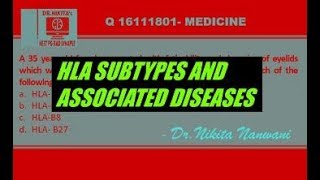 HLA subtypes and associated diseases Super easy way to remember [upl. by Sigrid]