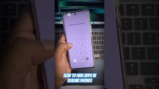 Realme phone me apps hide kaise kare [upl. by Nashner]