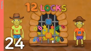 Vlad amp Niki 12 Locks Level 24 Walkthrough RUD Present [upl. by Ehtiaf818]