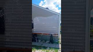 Pretreating with a Ryobi 1800 psi electric pressure washer foamcannon pressurewashing ryobi [upl. by Sholem731]