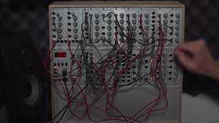 Doepfer A100 Eurorack Basic  Ambient Jam [upl. by Bidle]