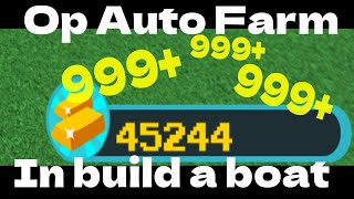 How to Build a OP Gold Farm In Build a Boat for Treasure [upl. by Aicertal]