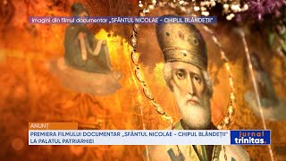 Premiera filmului documentar „Sfântul Nicolae  Chipul Blândeții” la Palatul Patriarhiei [upl. by Phelps]