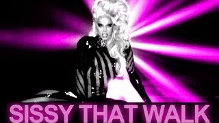 RuPauls Sissy That Walk Official Music Video [upl. by Kaylil]