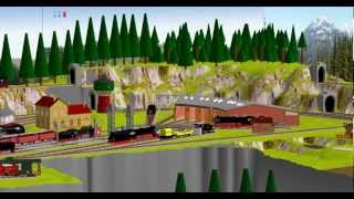 WinTrack 11 3DVideo Igling II Fahrdienstleiterperspektive [upl. by Leiso]