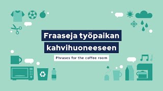 Fraaseja työpaikan kahvihuoneeseen [upl. by Eceertal]