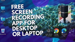 Free screen recording app for desktop or laptop PC [upl. by Akered]