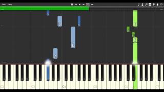 hikarunogosayonarahikaru  Synthesia Piano cover [upl. by Inaej]