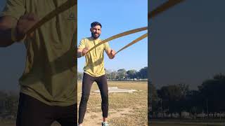 Upper body strength with Theraband exercises dassfitness motivation shorts [upl. by Schulman]