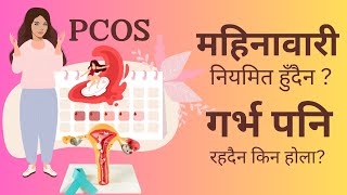 PCOS  Polycystic ovary syndrome NEPALI  Mahinawari samayama kina hudaina  Garbha nabsanuko karan [upl. by Ysdnyl]