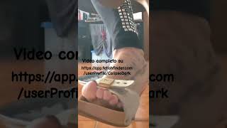 Zoccoli pescura  Video completo di 8 min su httpsappfetishfindercomuserProfileCalipsoDark [upl. by Harat]