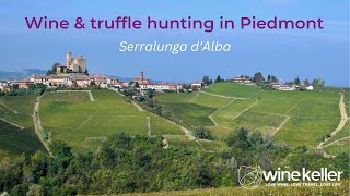 Discovering Barolo wine and truffle hunting in the medieval Barolo village of Serralunga dAlba [upl. by Oina]