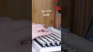 大好きなタイプライターキーボードの打鍵音。Typewriter Keyboard typing ASMR タイプライター asmr asmrtyping qwerkywriter [upl. by Aynnek99]