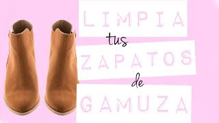 Limpia tus zapatos de gamuza  Kriss [upl. by Adnoraj]