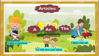 Articles A An and The  English Grammar  Learn English with Success [upl. by Nahama]