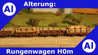 Alterung Rungenwagen H0m [upl. by Aric]