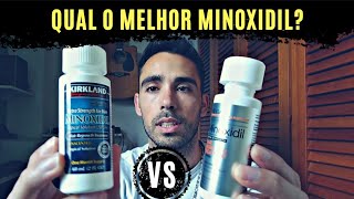 Qual o melhor Minoxidil Foligain VS Kirkland [upl. by Anaicilef]