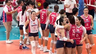 Creamline after the game against Cignal Mar 26 2024 [upl. by Gusti]