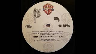 Sister Fate Extended Version  Sheila E [upl. by Glass381]