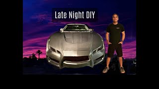 Building My Vaydor G35 Exotic Supercar Pt 9 Engine Swap Air Ride Suspension install and more [upl. by Eintruok]