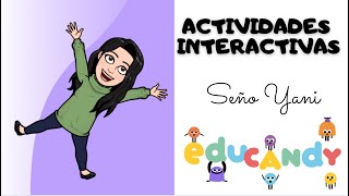 🤩EDUCANDY🚀Cómo armar ACTIVIDADES INTERACTIVAS para tus clases virtuales💥Tutorial en español 💥 [upl. by Ivad953]