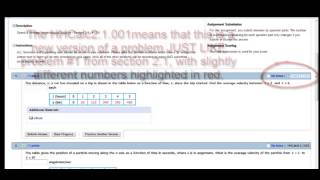 Webassign  how to submit your calculus assignments [upl. by Bengt]