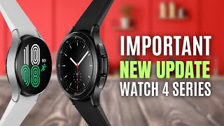 Samsung Galaxy Watch 4 series gets Important Update  Should you buy it today [upl. by Oirretna369]