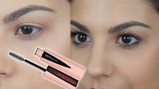 NEW Maybelline Total Temptation Mascara Demo amp Review [upl. by Calore]