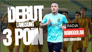 DEBUT RADJA NAINGGOLAN LANGSUNG BERI BHAYANGKARA KEMENANGAN  VlogCM [upl. by Dyson]