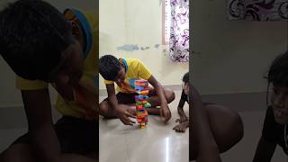 Jenga Game gameplay gametime jengagame jengachallenge shortsfeed shortsvideo gameshort new [upl. by Dorinda730]