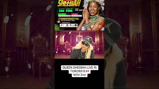 Sheebah set to perform in Toronto Canada on 2nd November 2024 [upl. by Manup]