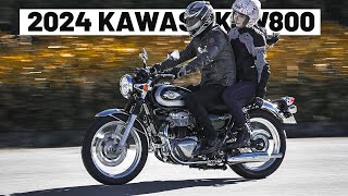 NEW MODEL 2024 KAWASAKI W800 SPECS amp FEATURES [upl. by Anitsyrc910]