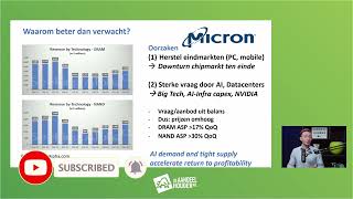 Cijfers Micron verrassen ASML ASM en BESI omhoog [upl. by Anairuy871]