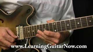 Eric Clapton Blues Guitar Lesson Pt 3 [upl. by Blinnie]