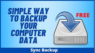 Simple Way to Backup Your Computer Data [upl. by Gayleen]