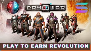 CRYOWAR CWAR PLAY TO EARN REVOLUTION METAVERSE ARENA GAME [upl. by Antonetta53]