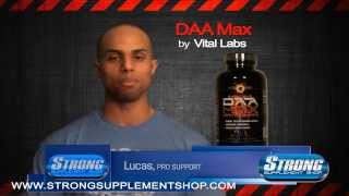 DAA MAX Test Booster Strong Supplement Shop Pro Series amp Review [upl. by Tibbitts994]