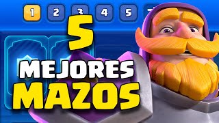 LOS 5 MAZOS CON CABALLERO EVOLUCIONADO CLASH ROYALE MEJORES MAZOS [upl. by Novled841]