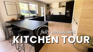 Renovated Kitchen Tour  Bungalow Renovation UK [upl. by Marmion]