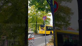 Parking in a bus lane or on a road designated for buses in Germany can lead to significant fines [upl. by Dyane]