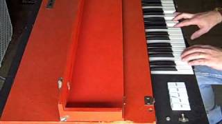 RMI COMBO ORGAN VOX FARFISA RMI LARK ORANGE ORGAN JACK WEST DEMONSTRATION DEMO [upl. by Nylsirk400]