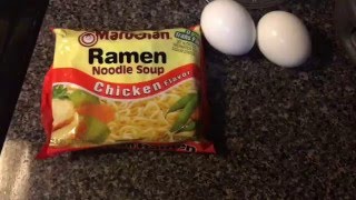 How to make Ramen Noodles with Egg [upl. by Llenad]