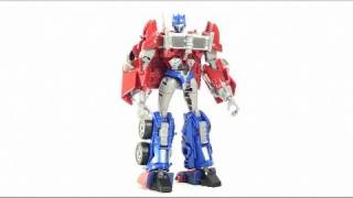 Video Review of the 2011 SDCC Exclusive Transformers Prime quotFirst Editionquot Optimus Prime [upl. by Yendis]